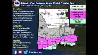 Winter Weather Briefing 27Feb2015 1000pm - Oklahoma and north Texas