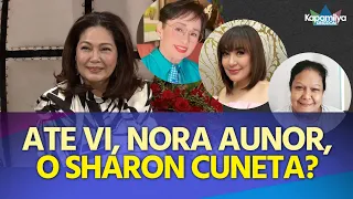 Maricel Soriano, pinapili kung sino kina Ate Vi, Nora, at Sharon ang nais niyang makasama sa trabaho