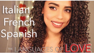 Valentines Day ASMR ~ Whispering in ITALIAN, FRENCH and SPANISH + Eating Chocolates ~