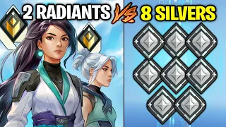 Radiant Duo with "PERFECT" Synergy VS 8 Silvers! - Who Wins?