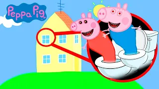 El Secreto de Skibidi George y Skibidi Peppa en Minecraft 😱   Peppa Pig en Español