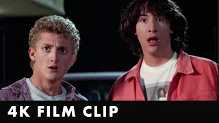 BILL AND TED'S EXCELLENT ADVENTURE - Circle K Clip [4K] - Starring Keanu Reeves & Alex Winter