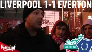 Liverpool v Everton 1-1 | #LFC Free For All Fan Cam