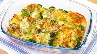 You will love broccoli if you cook it this way! Easy broccoli recipe with mozzarella.