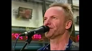 Sting -  Englishman In New York/Every Breath You Take (The Today Show - October 2 2003)