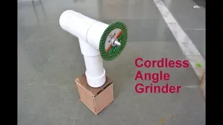 How to Make Cordless Angle Grinder at Home