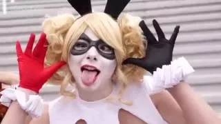 Harley Quinn cosplay a Comic-Conról