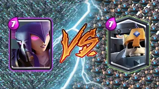 PEKKA + WITCH VS MEGA KNIGHT + SKELETON KING - CLASH ROYALE BATTLE #346