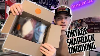 Unboxing Rare Vintage Snapback Hats From The 90's!!!