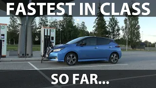 Nissan Leaf 62 kWh acceleration and noise test