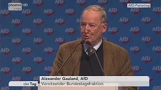 Rede von Alexander Gauland beim AfD-Parteitag vom 03.12.2017