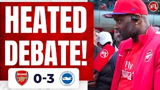 Arsenal 0-3 Brighton | Yardman & Robbie In Heated Debate! (Yardman)