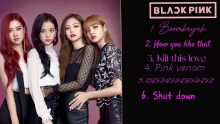 Сбоник песен BLACKPINK🩷🖤