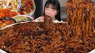 Supersize Korean Black Bean Sauce Noodles & Tangsuyuk , etc. Eating show 🔥 ㅣjajangmyeon MUKBANG