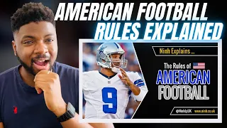 🇬🇧BRIT Reacts To AMERICAN FOOTBALL RULES EXPLAINED!