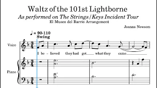 “Waltz of the 101st Lightborne” Joanna Newsom piano tutorial by bjorksdottir