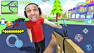 قراند جاتا الصينية : مدينة المتخلفين المضحكة | Dude Theft Wars !! 🤪💥