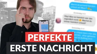 Tinder - Die perfekte ERSTE NACHRICHT? (mit Vorlage!) | Andreas Lorenz
