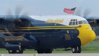 US Navy C-130J Fat Albert at Airshow London SkyDrive 2021