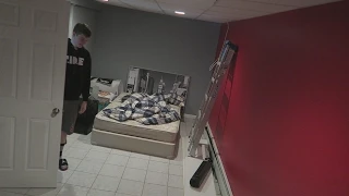 STEALING ROOMMATES ROOM PRANK!