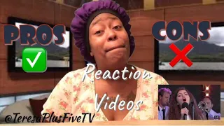 PROS AND CONS TO CREATING REACTION VIDEOS!