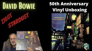 David Bowie Ziggy Stardust 50th Anniversary Vinyl Unboxing and Reaction
