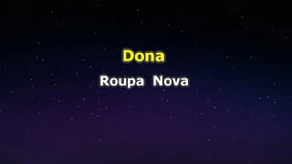 Roupa Nova - Dona (Karaokê)