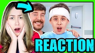 1,000 Blind People See For The First Time | MR BEAST REACTION