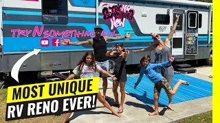Family RV TOUR! 5 People Living In A Remodeled Motorhome (Like NONE OTHER)