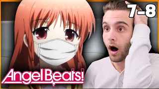 PLEASE Watch this Video | Angel Beats Episode 7 and 8 Blind Reaction