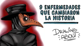 9 ATERRADORAS ENFERMEDADES QUE CAMBIARON LA HISTORIA | Draw My Life