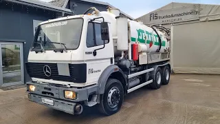 MERCEDES BENZ SK 2635 6x4 vacuum truck - big axle - FIŠ TRUCKS SLOVENIA