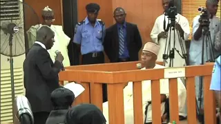 Nigeria's Senate President Bukola Saraki pleads not guilty 13 times at Code of Conduct Tribunal