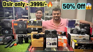 सिर्फ 3999/- Dslr🔥50% Off All India delivery with exchange policy! Go pro 9,8,7 All Lens best price