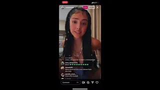 Malu Trevejo Instagram Live September 12, 2021