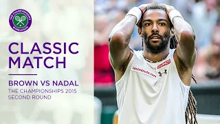 Dustin Brown vs Rafael Nadal | Wimbledon 2015 second round | Full Match