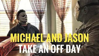 Michael Myers and Jason Voorhees take an off day