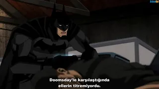 Injustice animation Batman finds out Lois is pregnant..