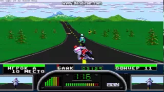 Old Retro Game.(Road Rash 2)