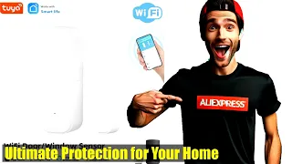 Top Smart Home Security Device! Tuya Wifi Door Sensor Review!