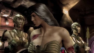 Injustice Wonder Woman vs Doomsday