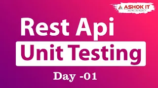 Rest Api Unit Testing | Workshop | Session - 01