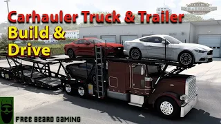 F3D’s Brand New Pete 389 Autohauler | Build & Drive | American Truck Simulator