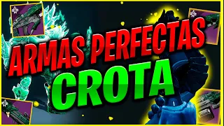 GOD ROLLS y ARMAS PERFECTAS INCURSIÓN FIN DE CROTA GUÍA DESTINY 2