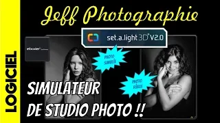 SET A LIGHT 3D (ELIXXIER) - Simulateur de studio photo - Episode n°322