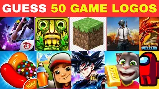 Guess The Game Logo in 5 Seconds | Guess 50 Famous Game Logos | Logo Quiz 2024