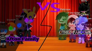 Afton Family VS Other Fandoms | GC remake | 🇵🇱