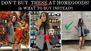 You will ALWAYS REGRET buying these at HOMEGOODS! (What to buy instead!)