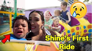 SHINE CRIES ON HIS FIRST ROLLER COASTER RIDE!!!