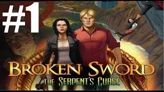 Broken Sword 5 The Serpent's Curse Walkthrough Part 1 No Commentary Gameplay Lets Play Review